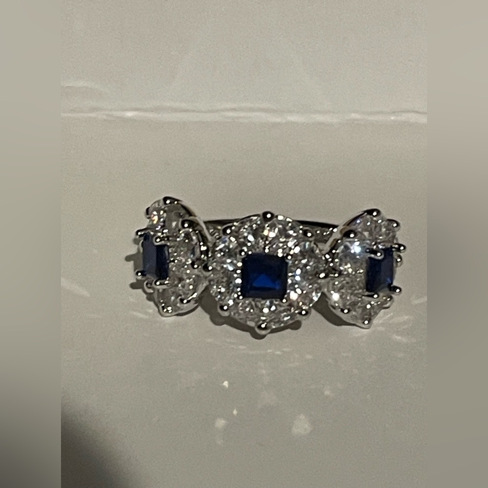 BP RING SIZE 7 💙🩶 - Picture 1 of 5